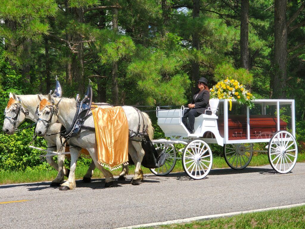 Horse Drawn Carriages for Funerals – Southern Breezes Carriages