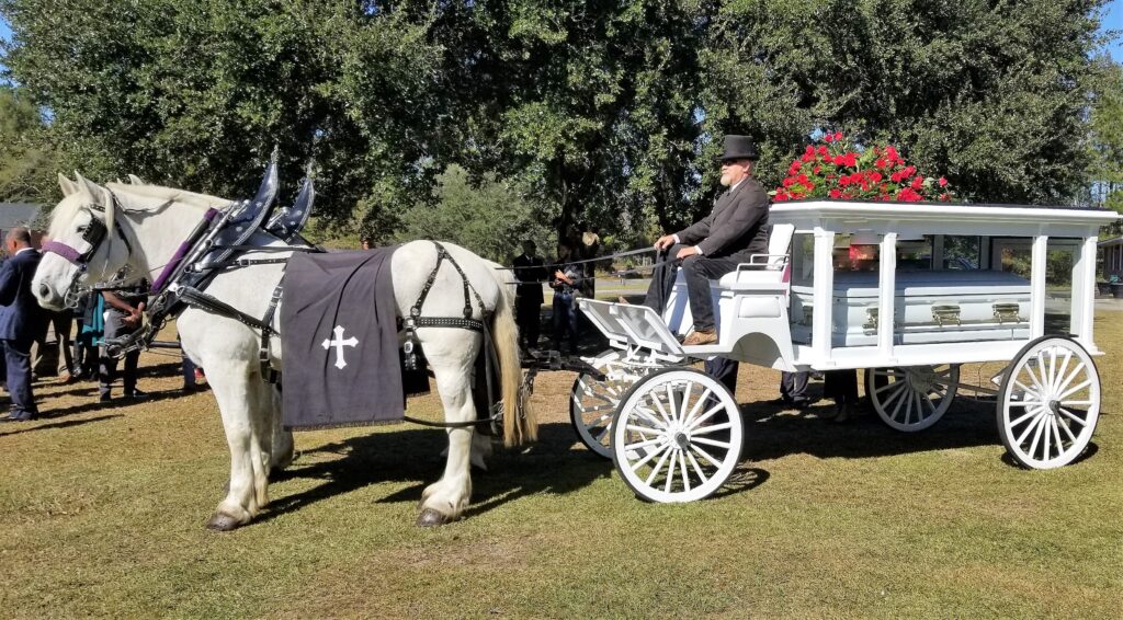 Horse Drawn Carriages for Funerals – Southern Breezes Carriages